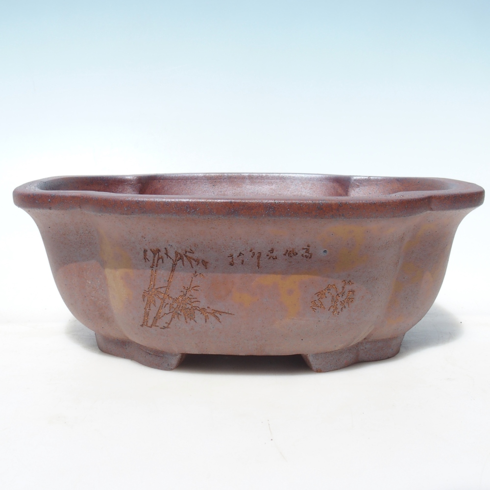 Kom 31 x 24,5 x 10,5 cm bruin