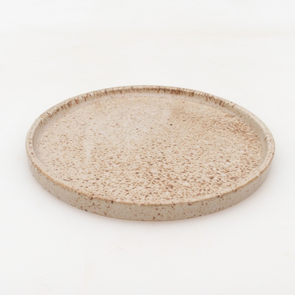 Ronde Bonsai Console D6-L - 13,5 x 13,5 x 1 cm - beige