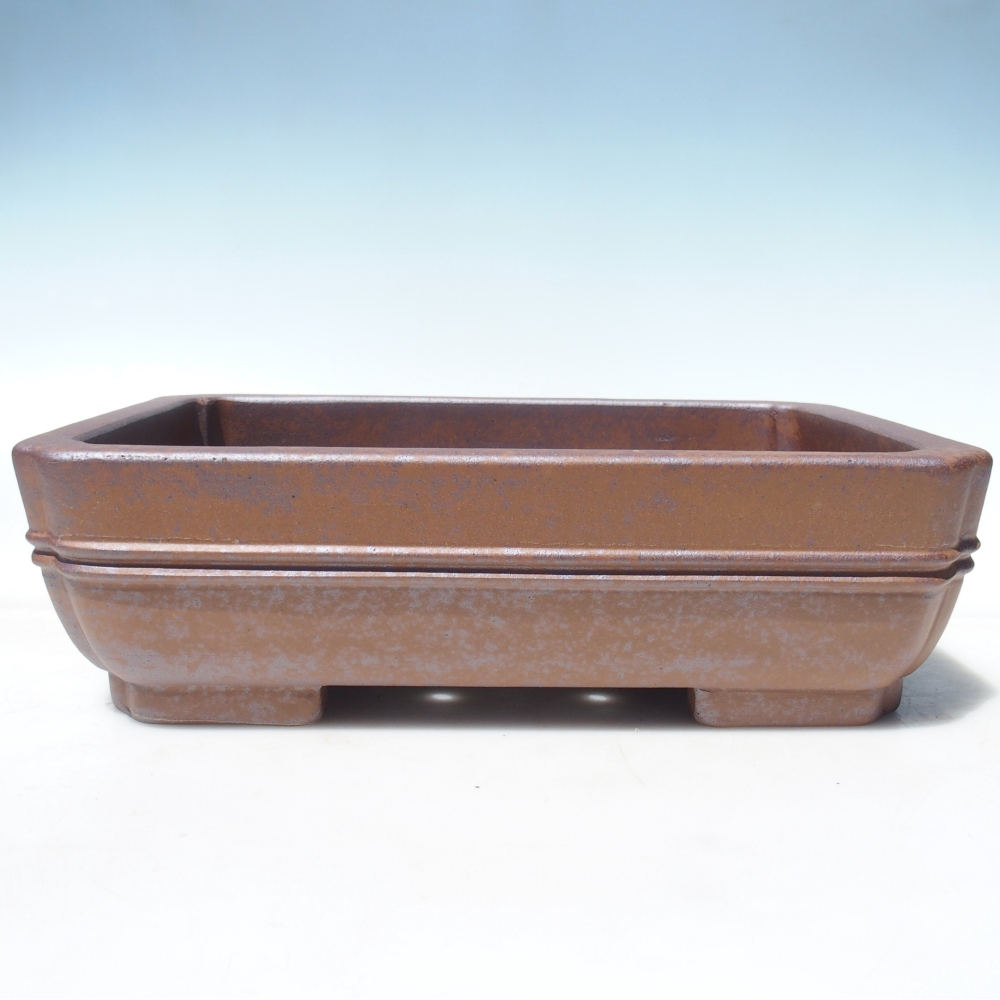 Schaal 36 x 26 x 10,5 cm bruin - UITSLUITEND PERSOONLIJK AFHALEN OF PALLETVERVOER