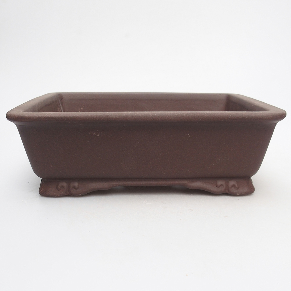 Kom 20,5 x 17 x 7 cm bruin