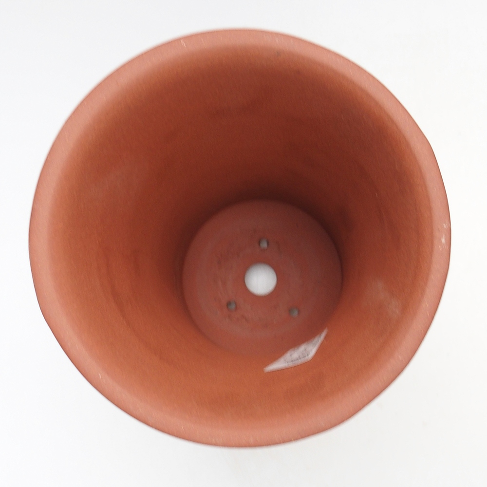 Kom 14 x 14 x 18 cm baksteenkleur