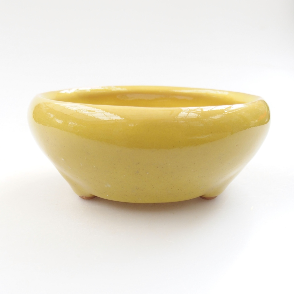 Bonsaischaal van keramiek 22 x 17 x 5 cm, groen