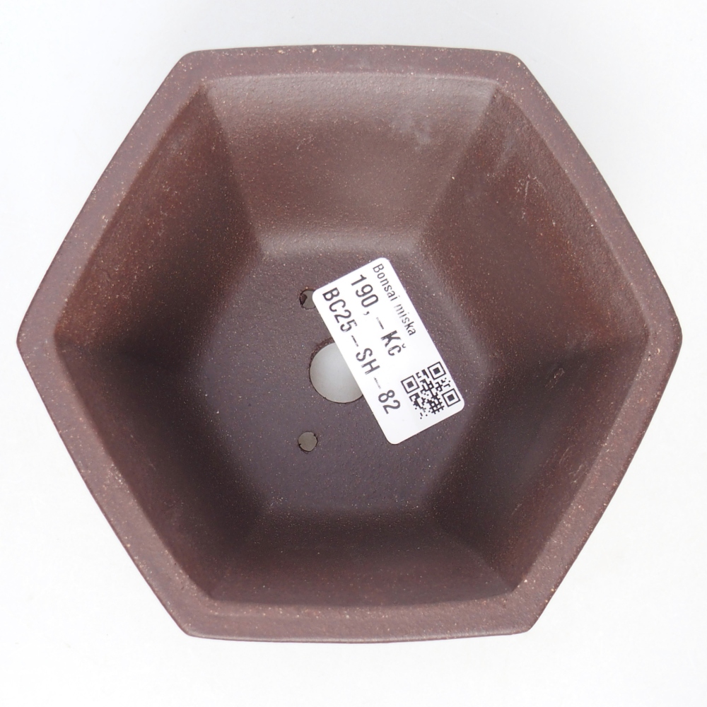 Kom 13 x 11,5 x 6 cm bruin