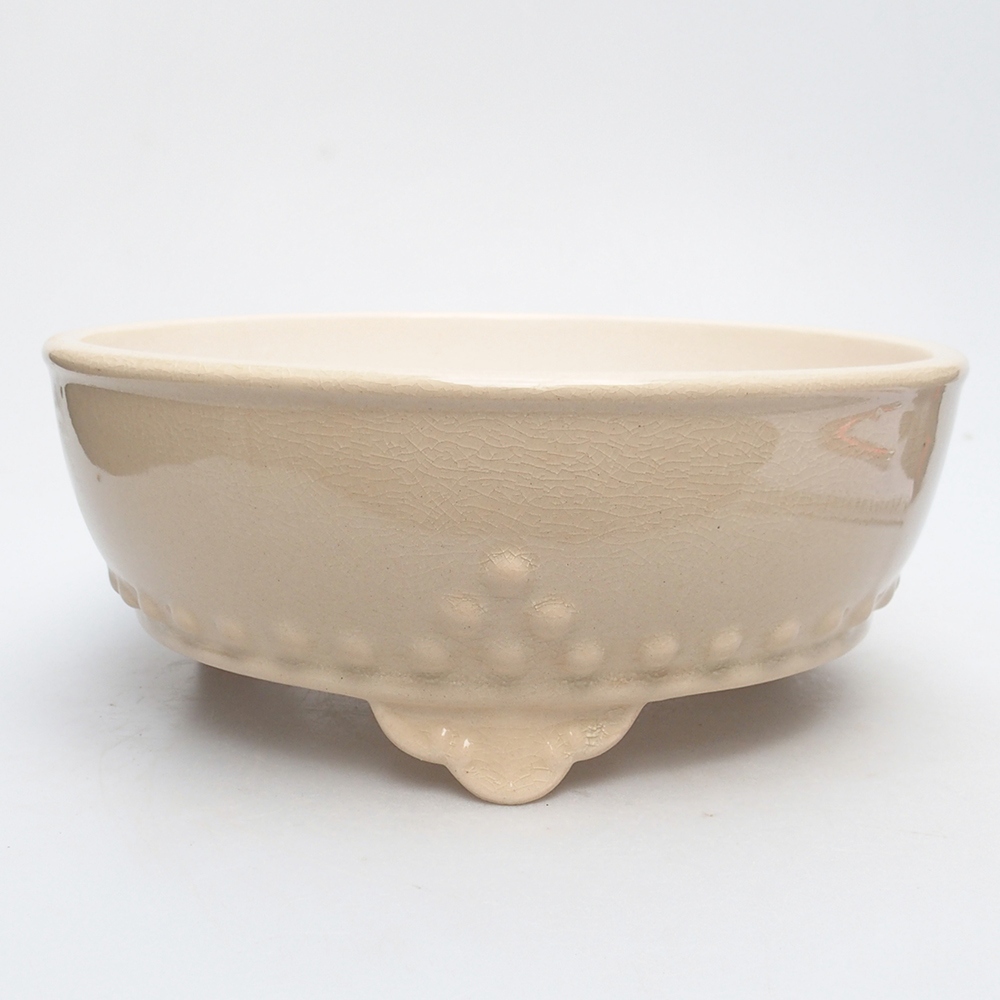 Kom 21 x 21 x 8,5 cm beige