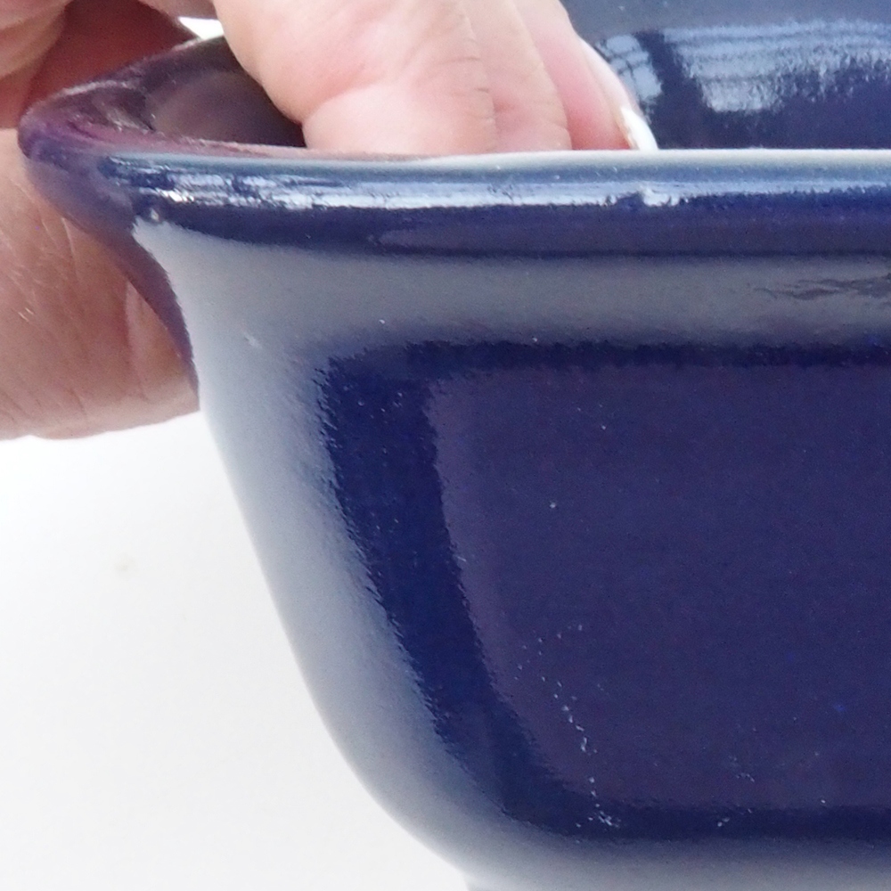 Bonsai kom H38 - 12 x 10 x 5,5 cm - blauw