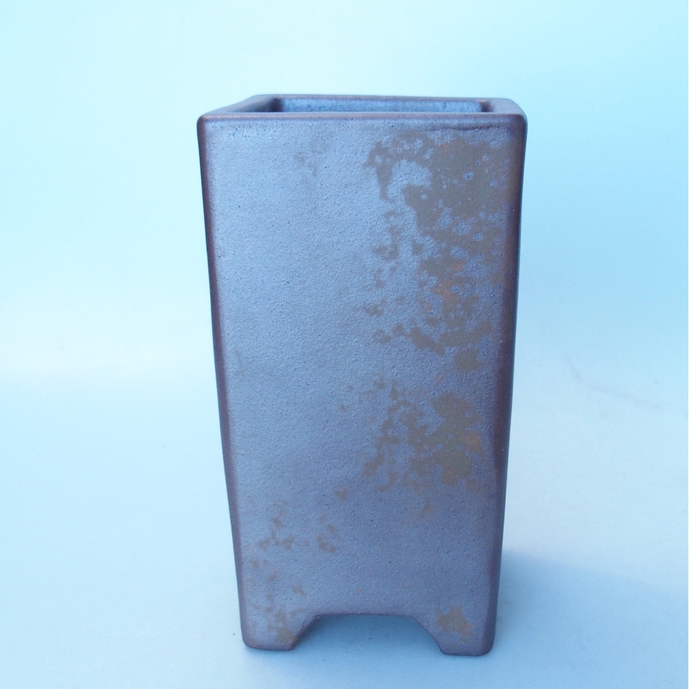 Kom 9 x 9 x 16,5 cm bruin