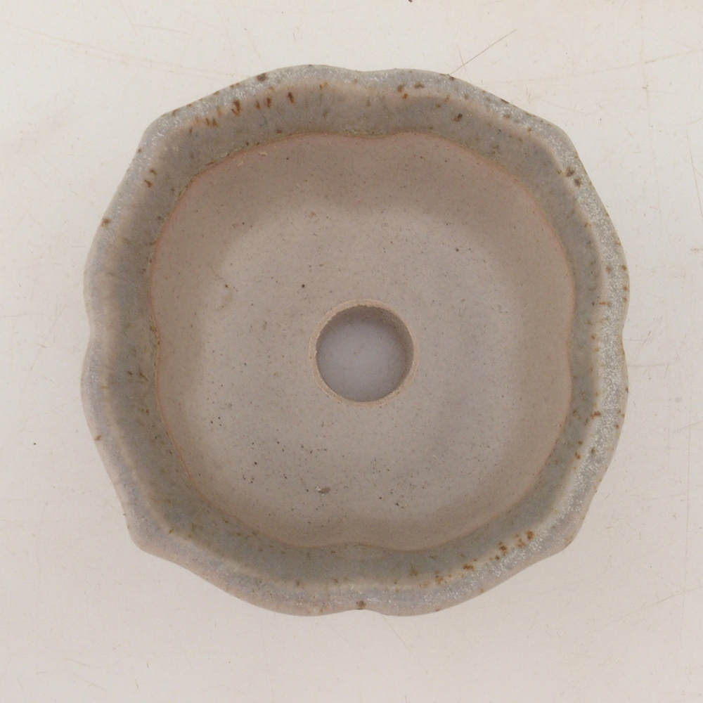 Bonsaischaal H95 - 7,5 x 7,5 x 4 cm - beige