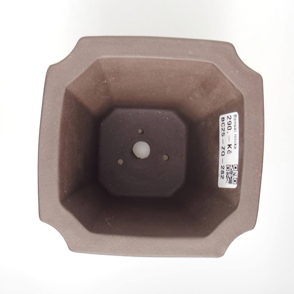 Kom 12 x 12 x 11,5 cm bruin