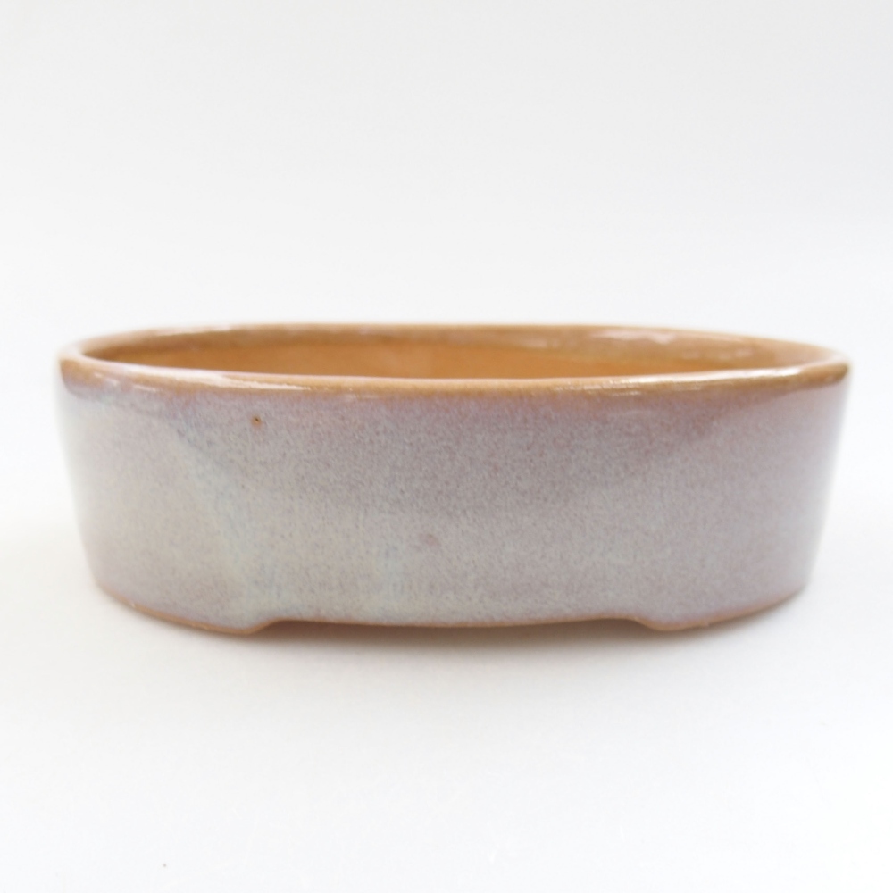 Bonsaischaal van keramiek 22 x 17 x 5 cm, groen