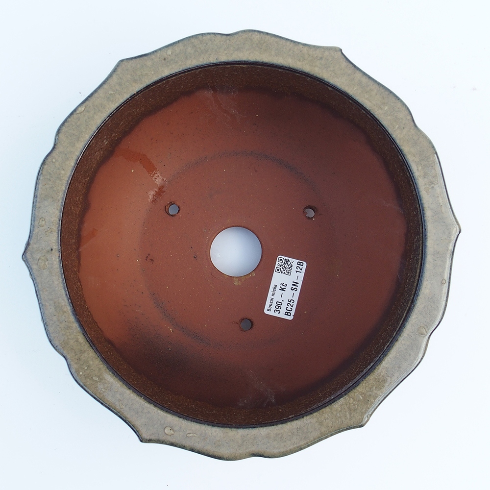 Kom 25 x 25 x 10 cm grijs