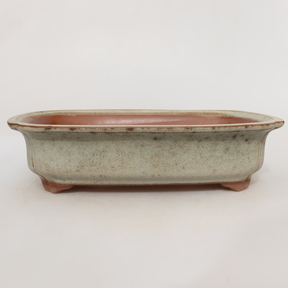 Keramische schaal  24 x 17 x 6 cm, kleur: beige