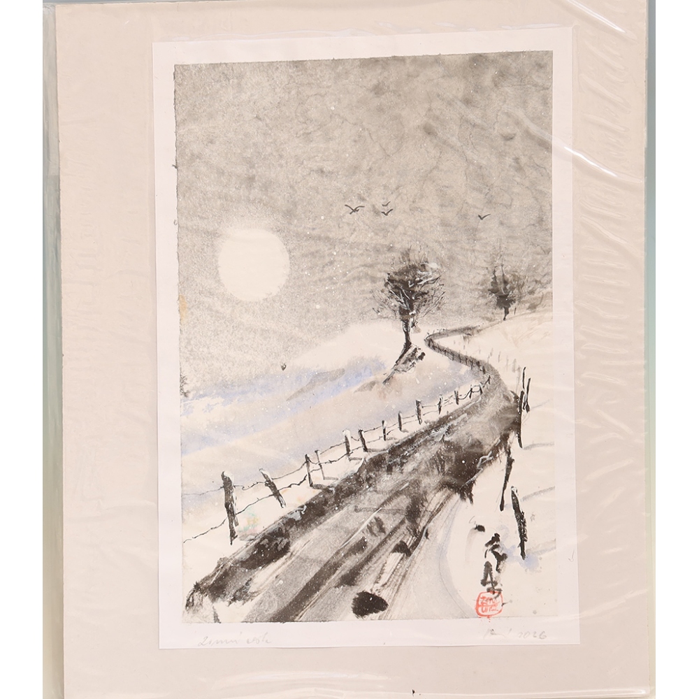 Kalligrafie - Winterreis