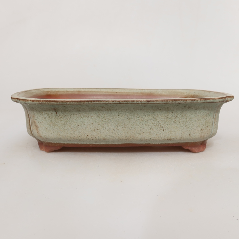Keramische schaal  24 x 17 x 6 cm, kleur: beige
