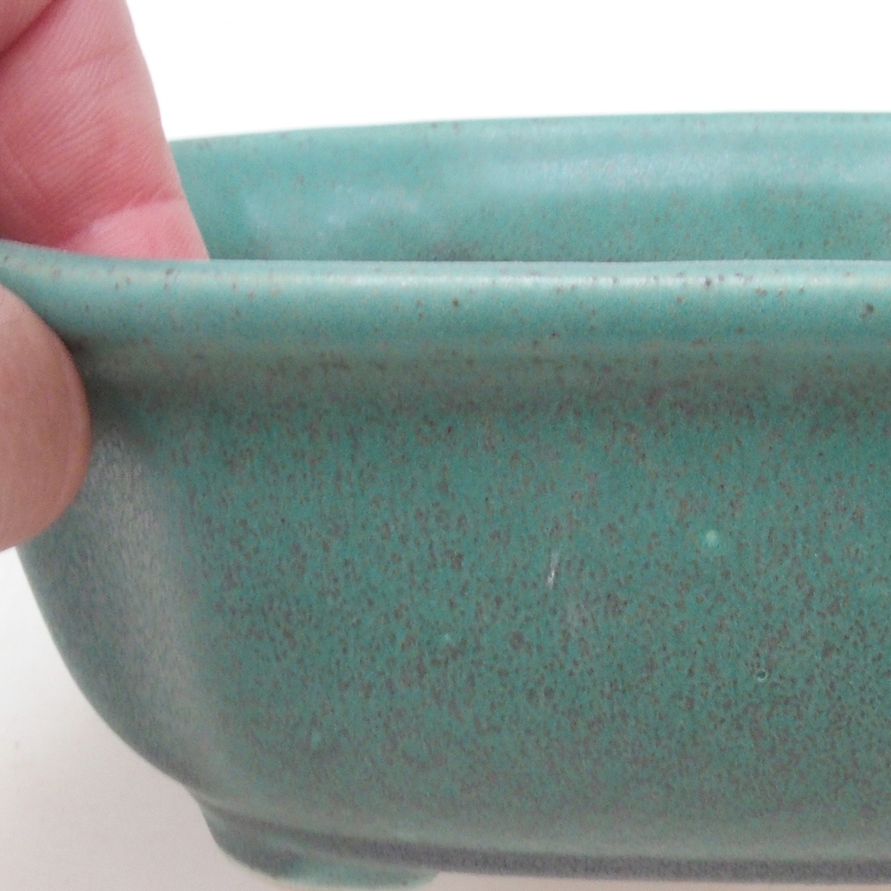 Bonsai kom H32 - 13 x 10 x 5,5 cm - groen