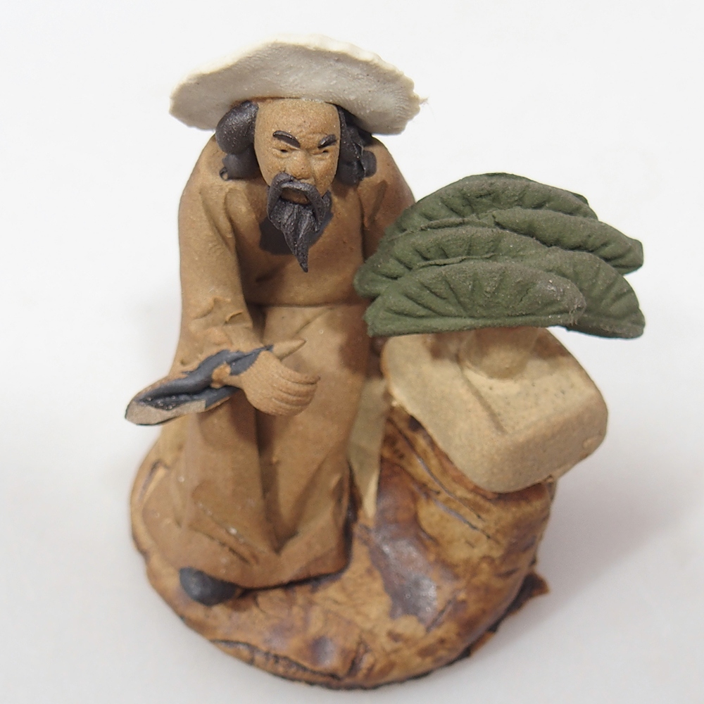 Keramisch beeldje - Bonsaiista