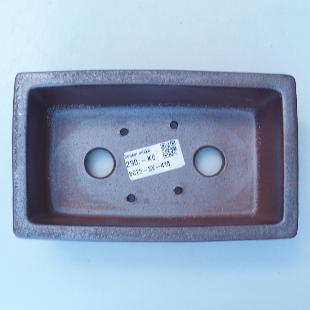 Kom 17,5 x 10,5 x 6 cm bruin
