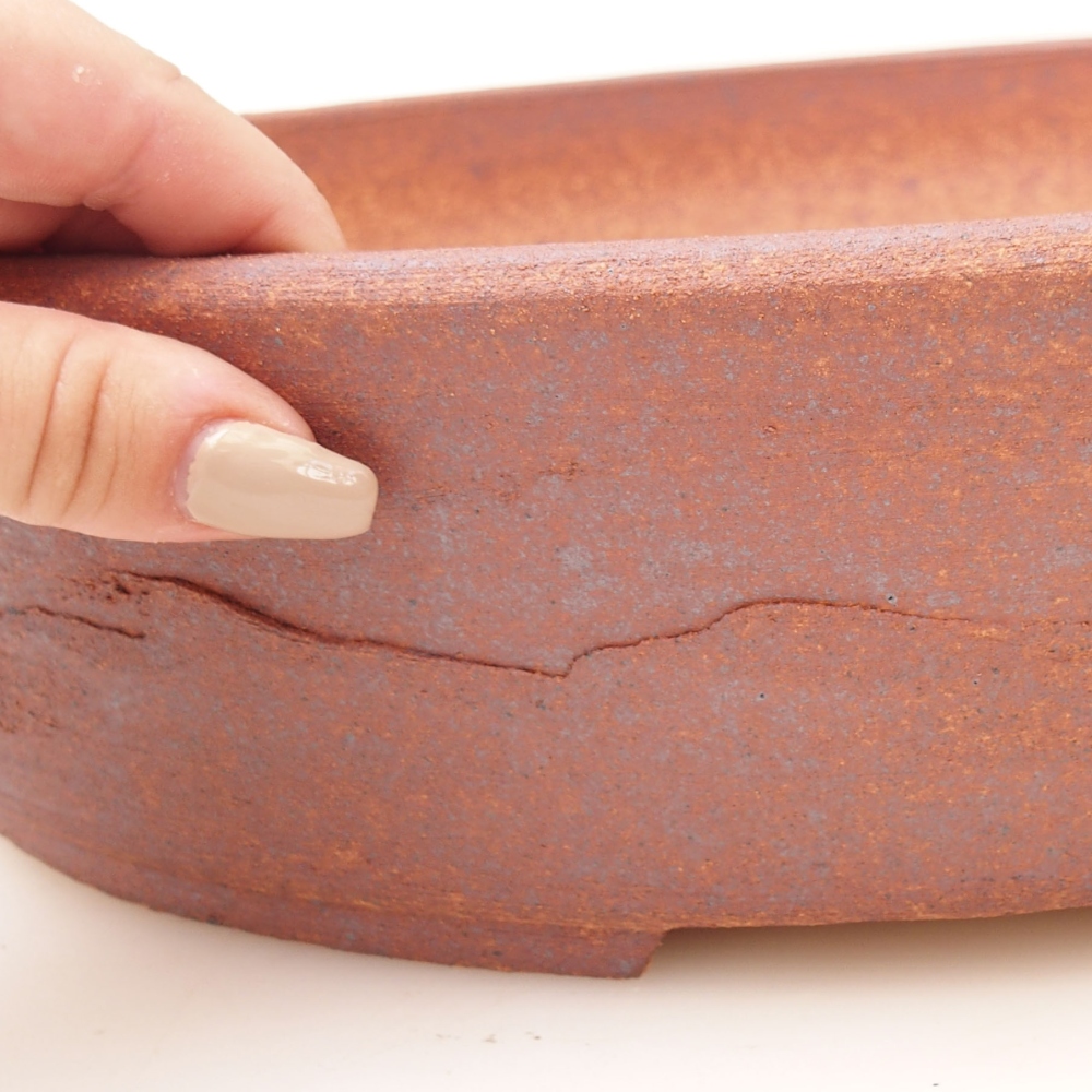 Bonsaischaal 38,5 x 32 x 8,5 cm , metaalkleur