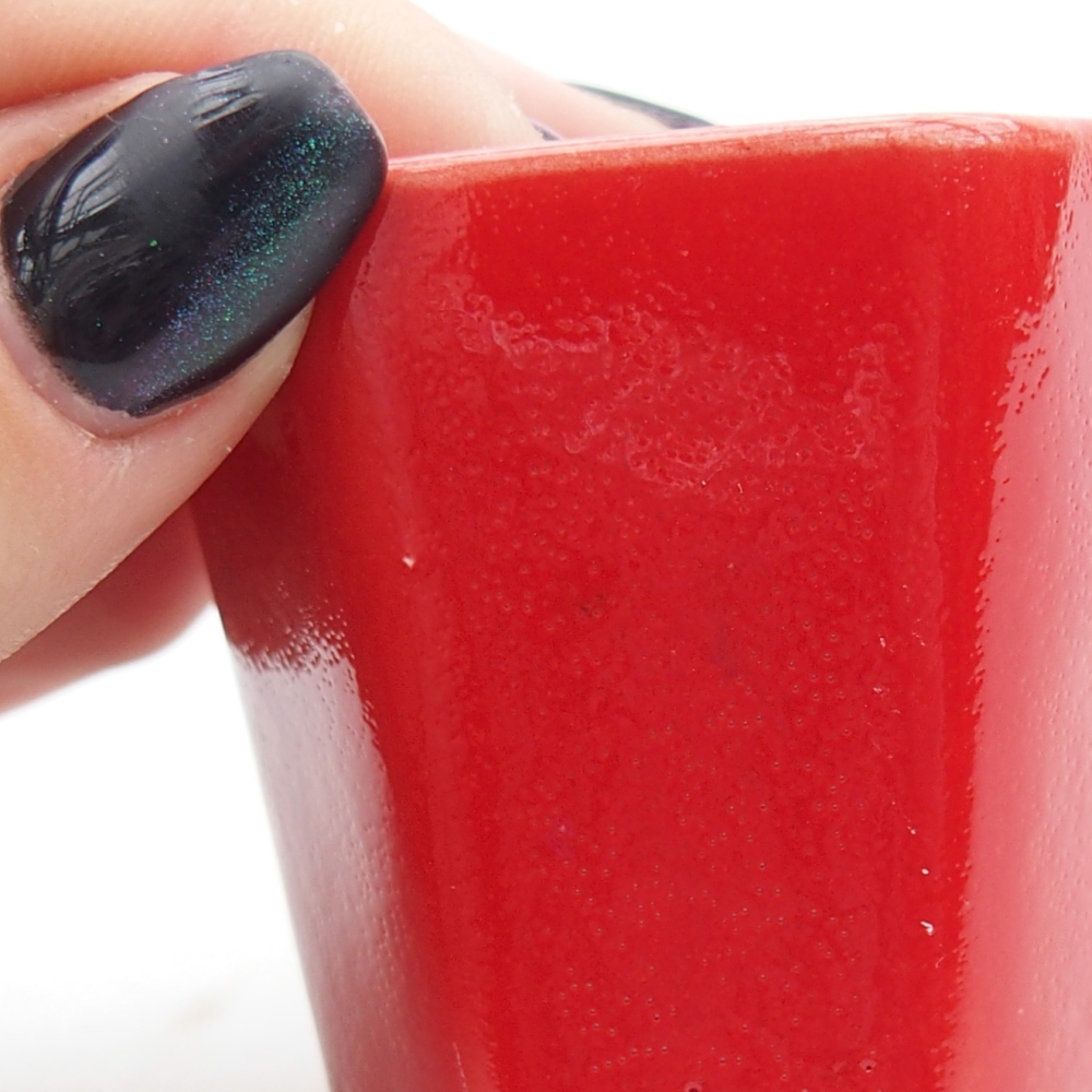 Mini bonsaischaal 5,5 x 5 x 5 cm, kleur rood