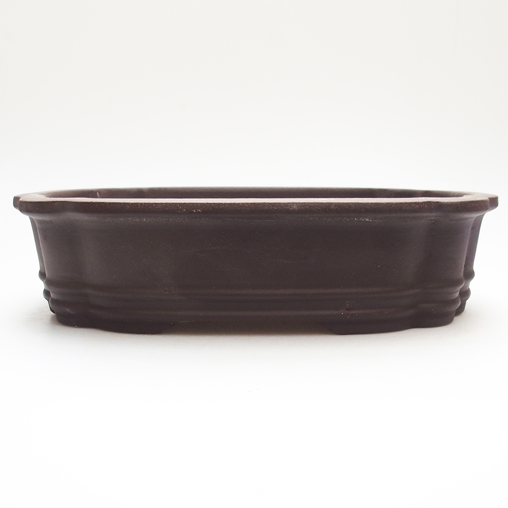 Kom 26 x 21 x 6,5 cm bruin
