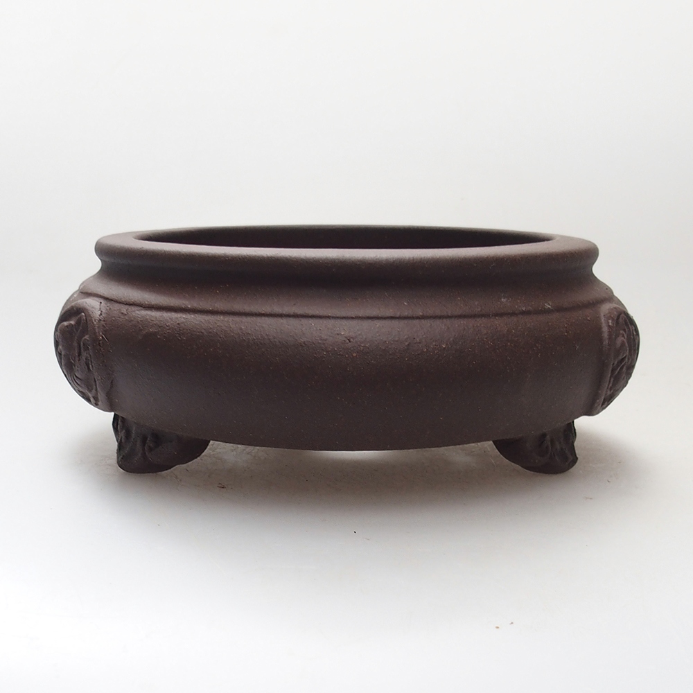 Kom 16 x 16 x 6,5 cm bruin