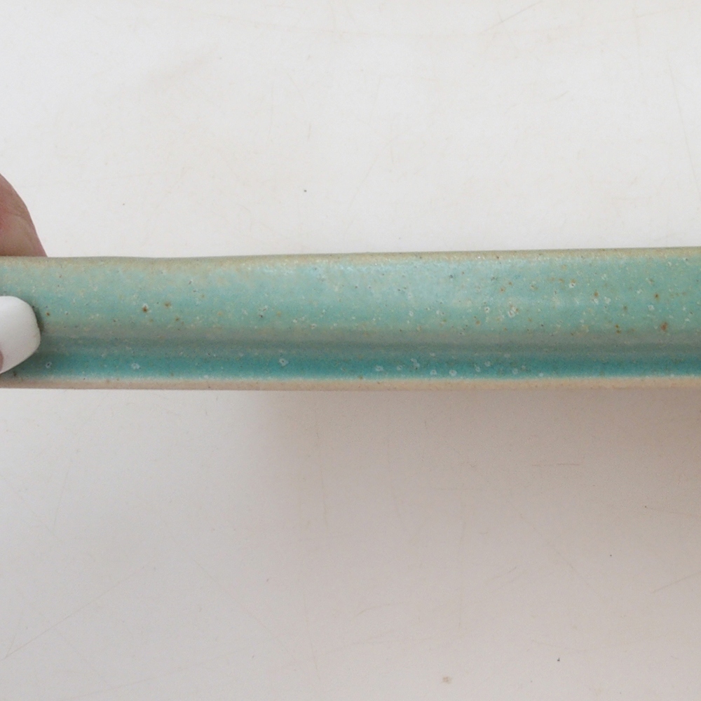 Bonsai schotel rechthoek 22,5 x 17 x 1,5 cm - groen