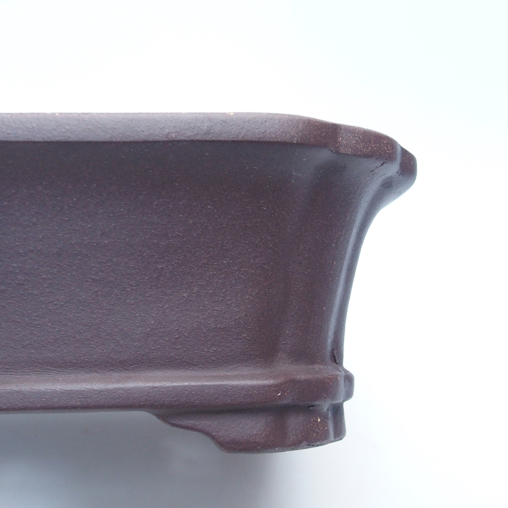 Kom 21 x 18 x 6,5 cm bruin