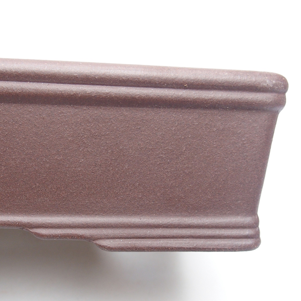 Kom 25 x 20 x 6 cm bruin