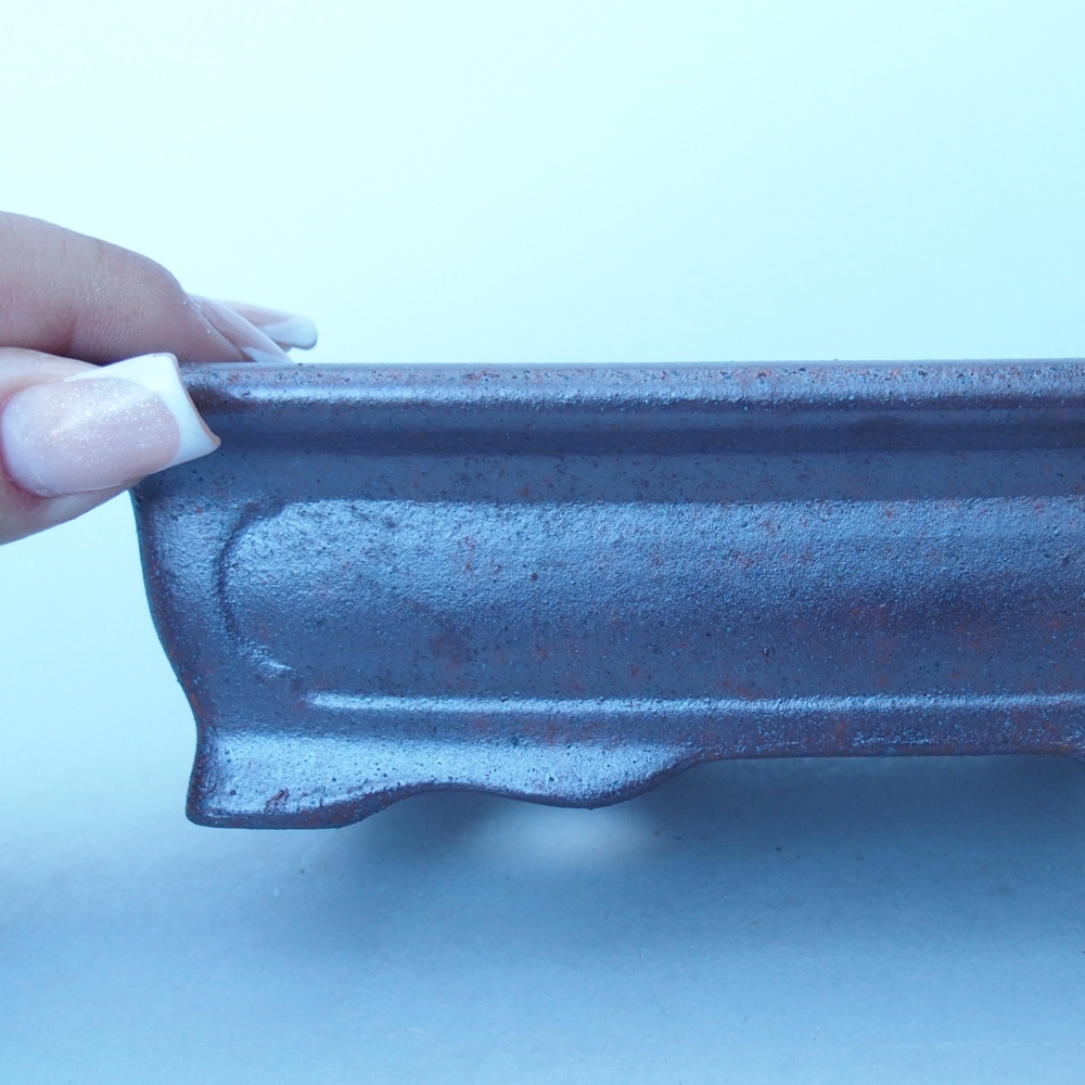 Schaal 17,5 x 13 x 4,5 cm metaalkleur
