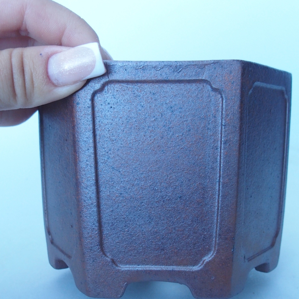 Kom 11,5 x 10,5 x 8,5 cm bruin
