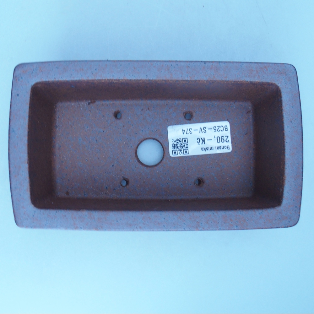 Kom 16 x 9 x 6 cm bruin