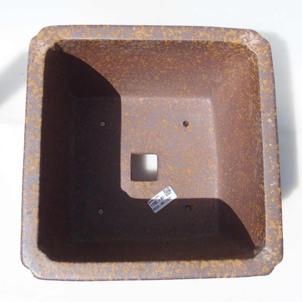 Kom 27,5 x 27,5 x 22,5 cm bruin