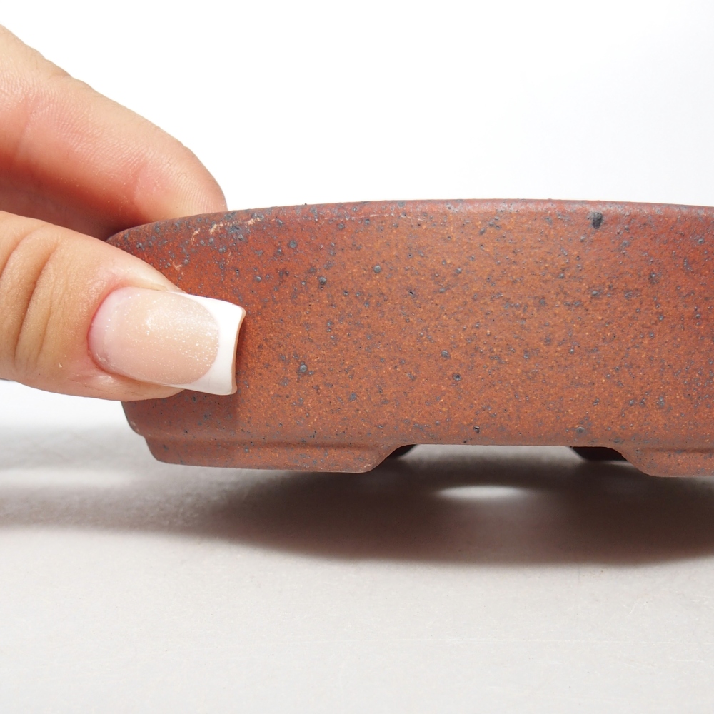 Kom 12,5 x 10,5 x 3 cm bruin