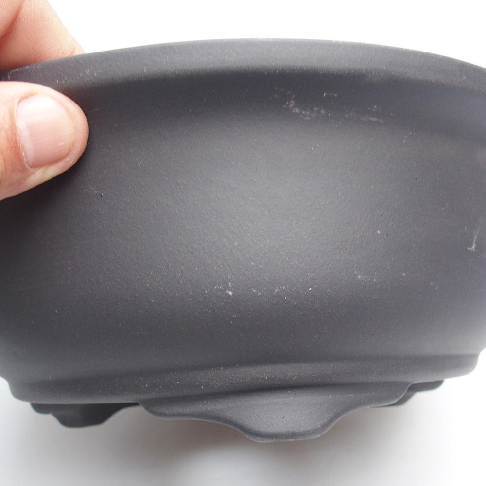 Kom 20 x 20 x 9 cm zwart