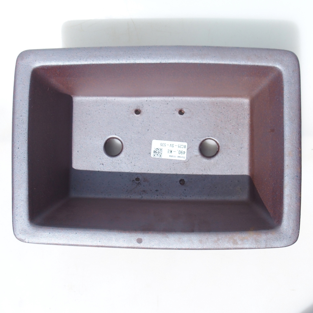 Kom 28,5 x 20 x 10 cm bruin