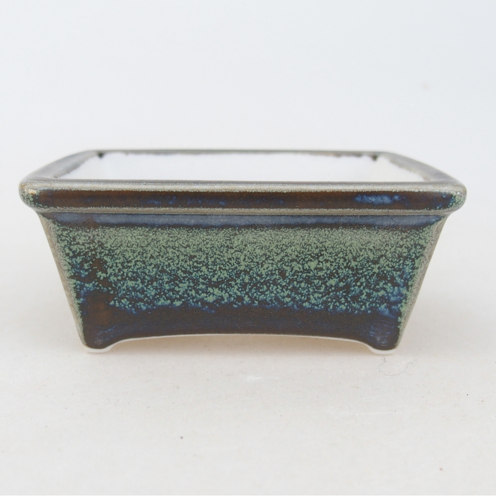 Mini bonsaischaal 7,5 x 6 x 3 cm, groen