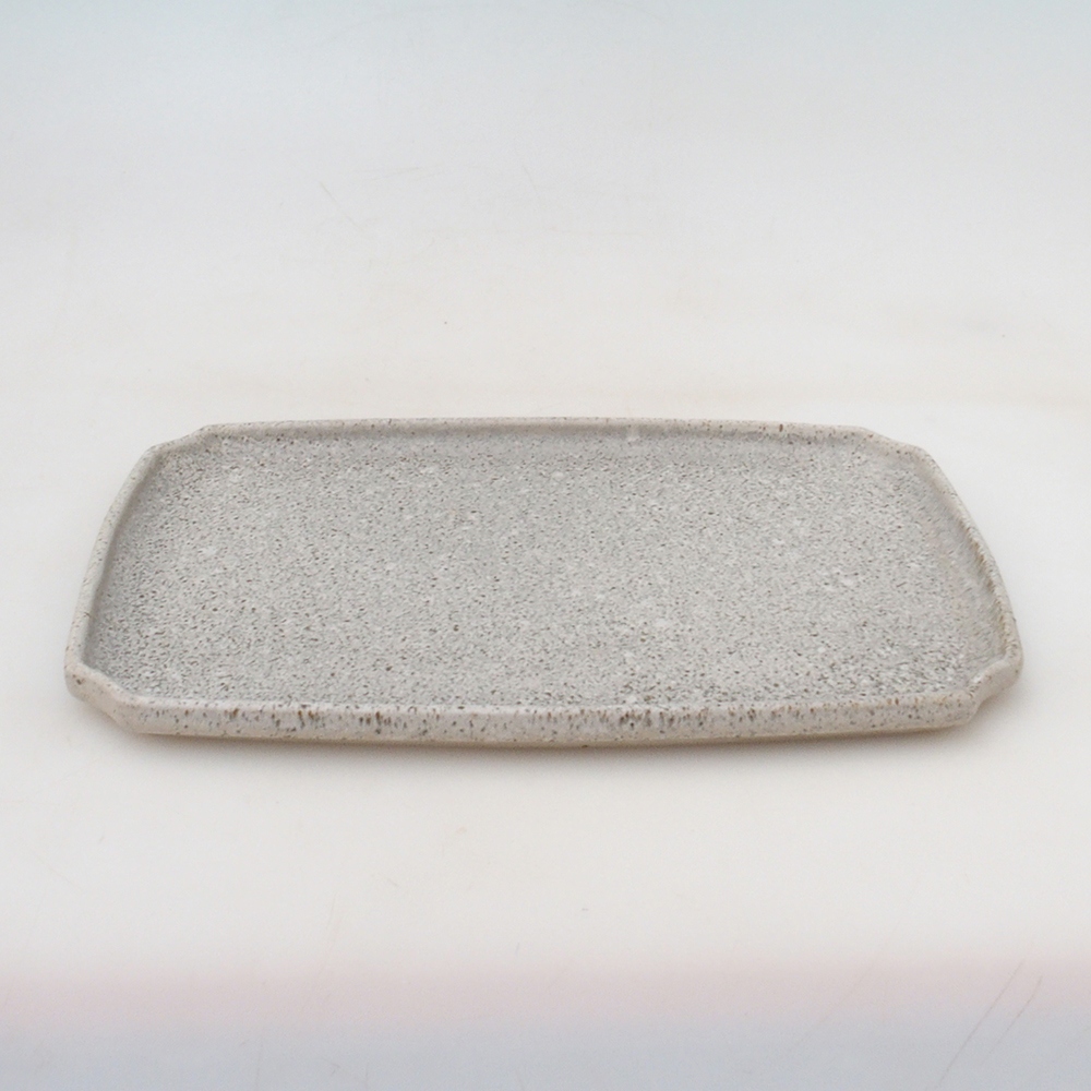 Keramische schotel H07 - 28 x 19 x 1,5 cm - beige