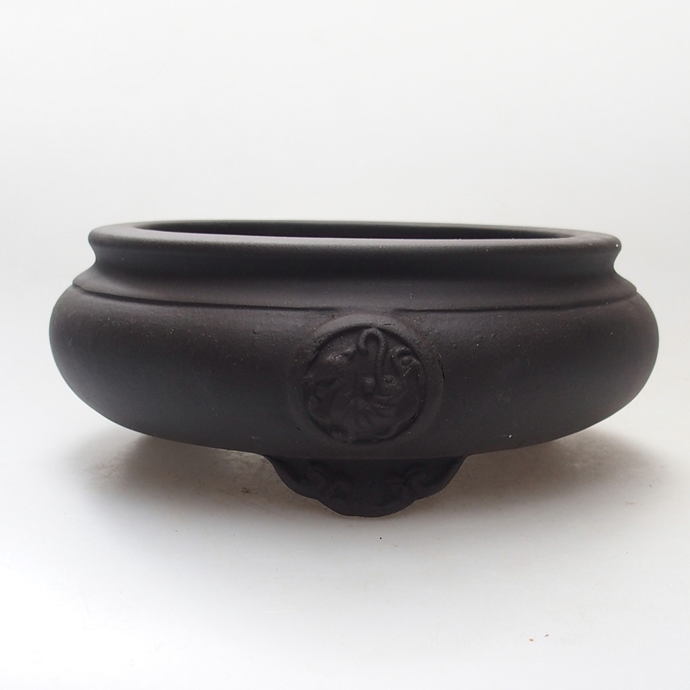 Kom 16 x 16 x 6,5 cm zwart