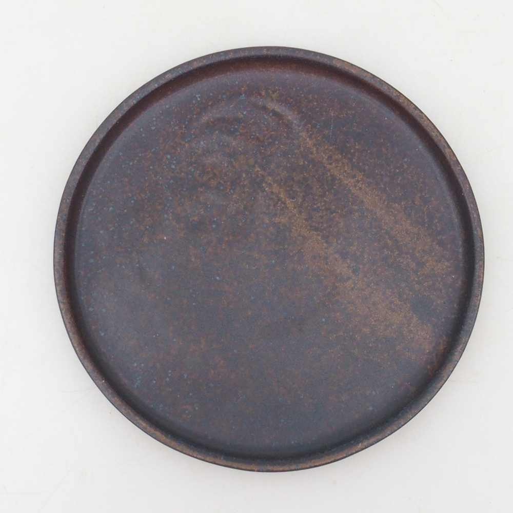 Ronde Bonsai Console D6-L - 13,5 x 13,5 x 1 cm - bruin