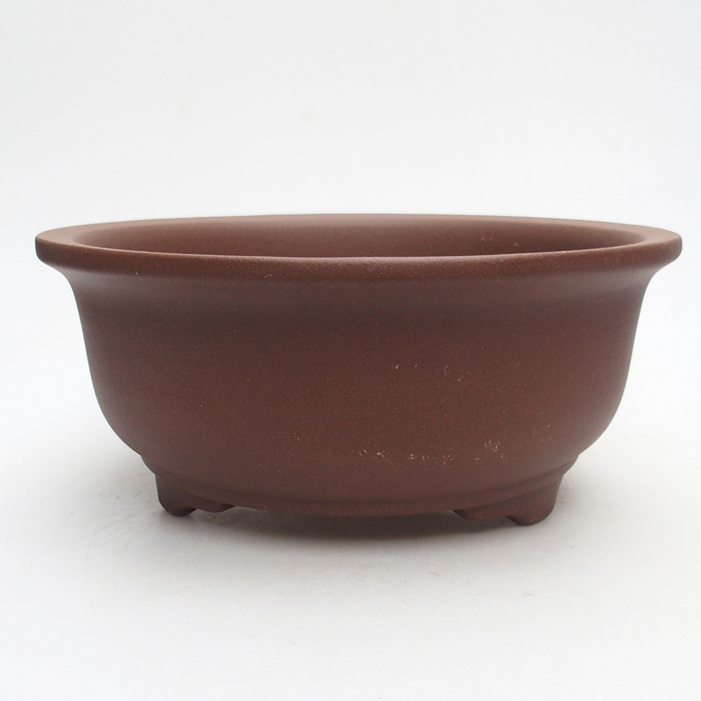 Kom 20 x 20 x 9 cm bruin