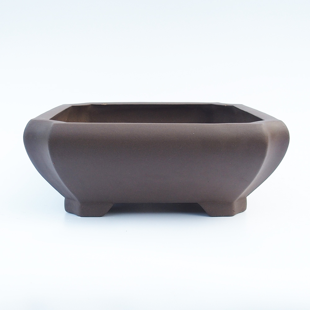 Kom 29 x 29 x 11 cm bruin