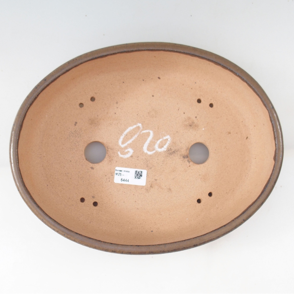 Bonsaischaal 32 x 25 x 8 cm , kleur bruin