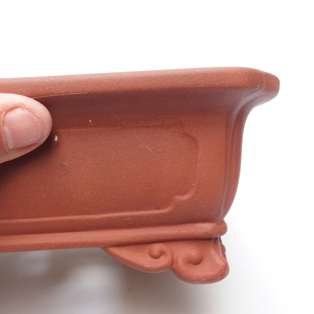 Kom 28 x 18 x 7,5 cm baksteenkleur