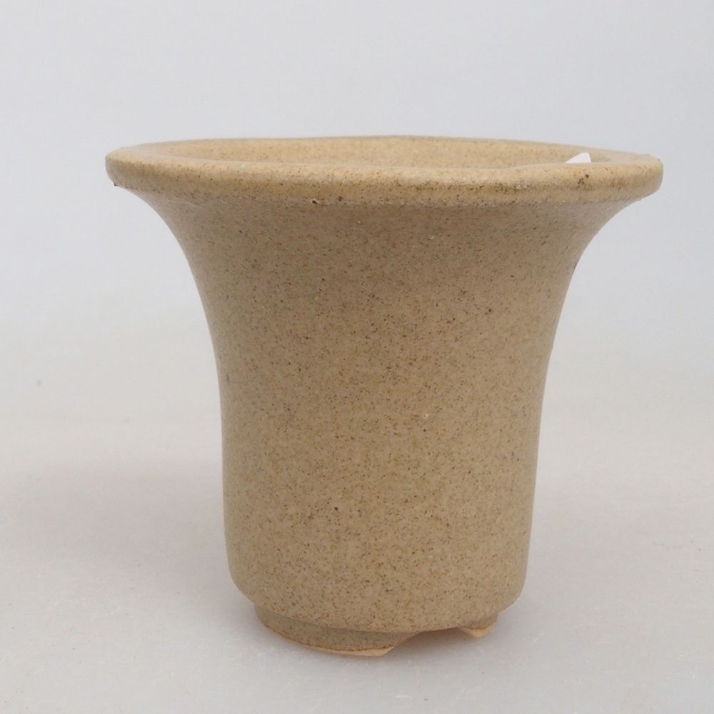 Mini bonsaischaal 4 x 4 x 4 cm, bruin