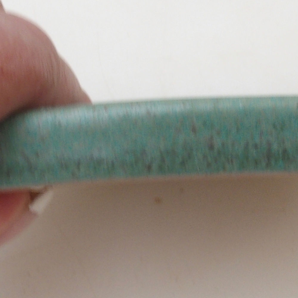 Bonsai schotel vierkant 9 x 9 x 1 cm - groen