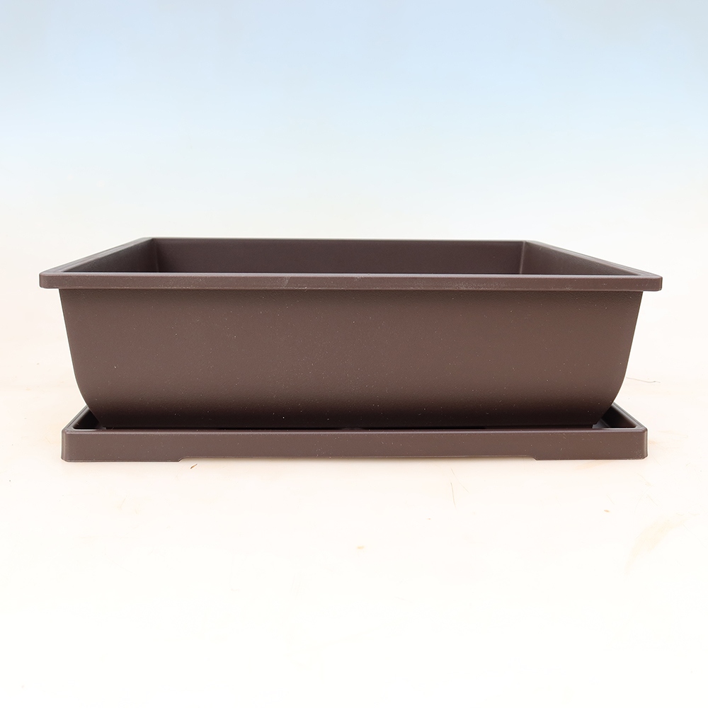 Bonsaischaal + plastic dienblad MP-7 - 34 x 26 x 11cm