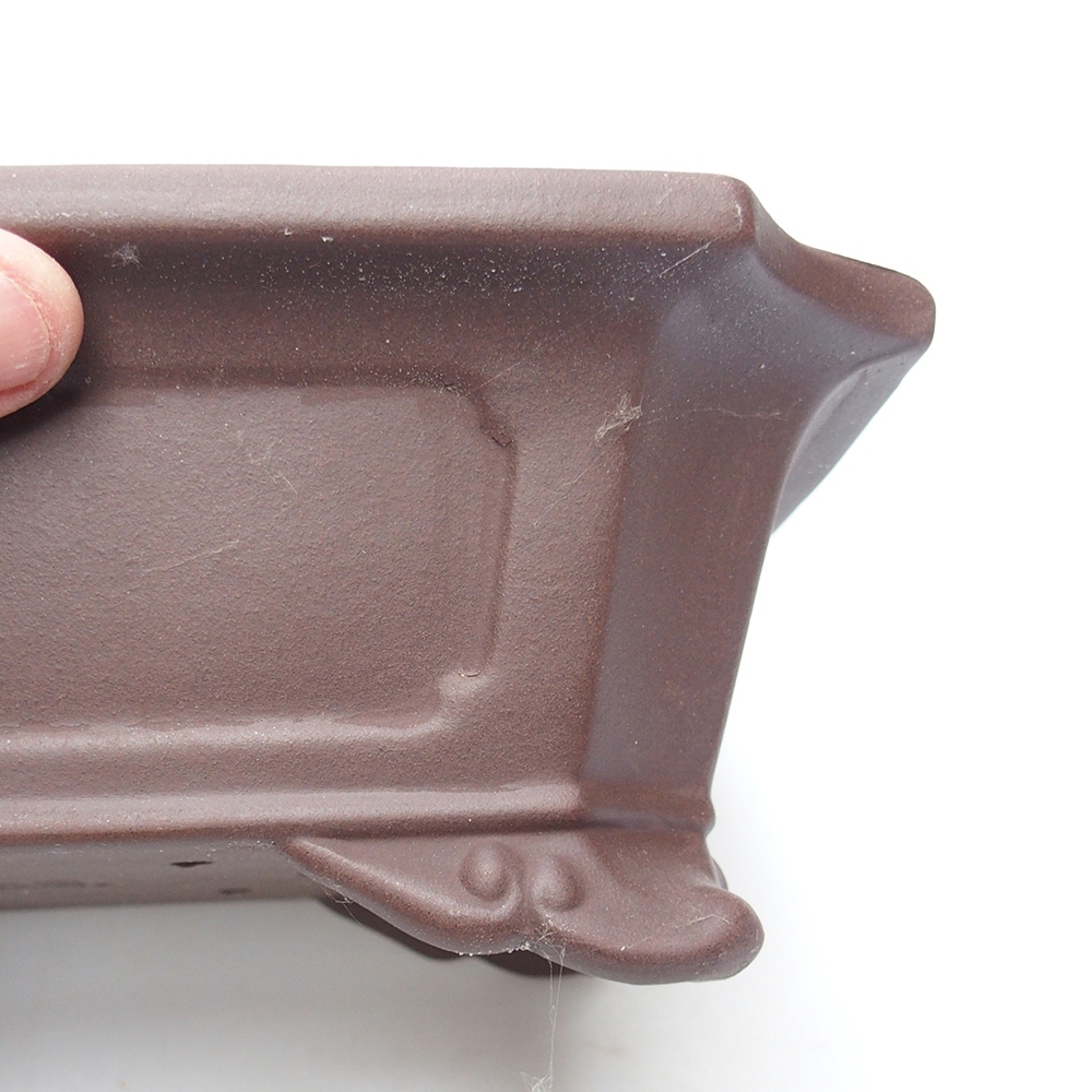 Kom 25 x 20 x 8,5 cm bruin