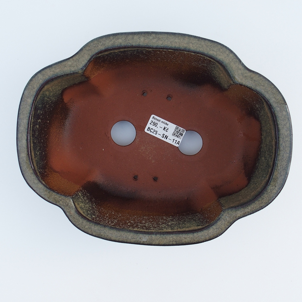 Kom 25 x 19,5 x 8,5 cm grijs