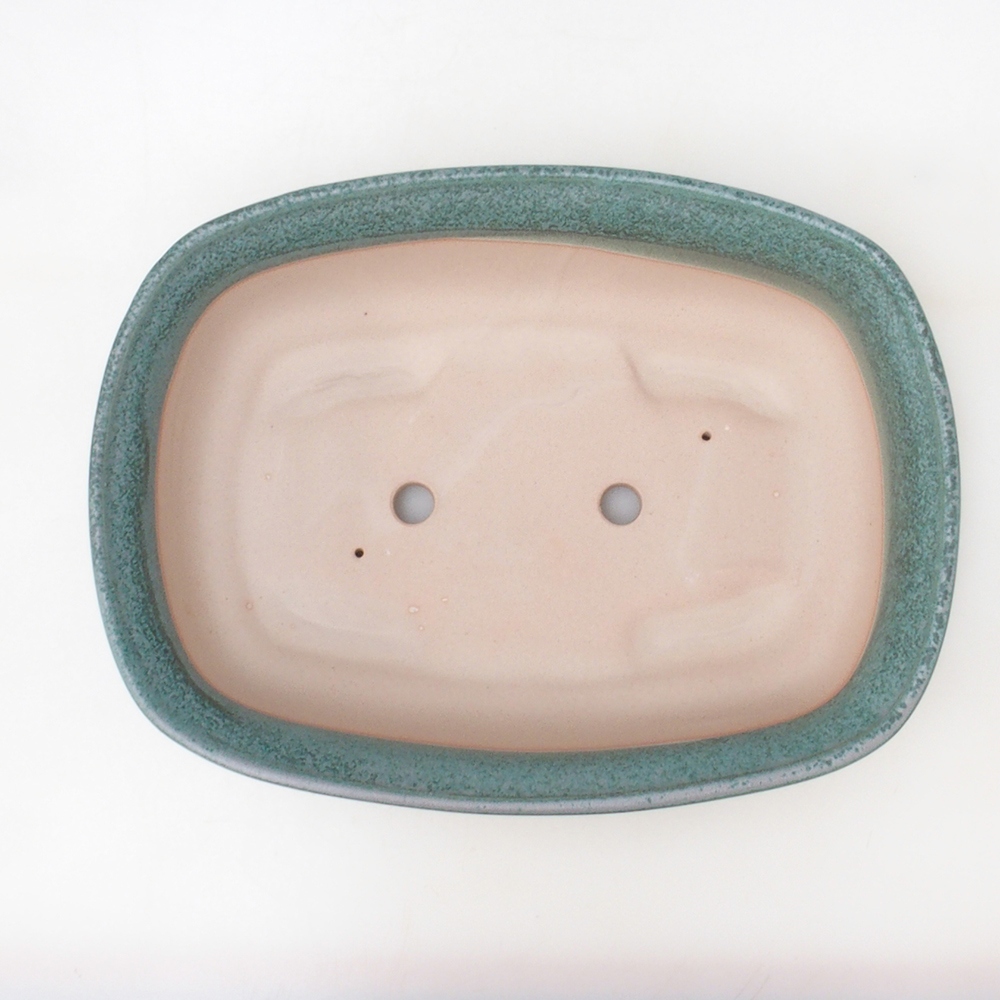 Bonsaischaal H10 - 37 x 28 x 9 cm - groen