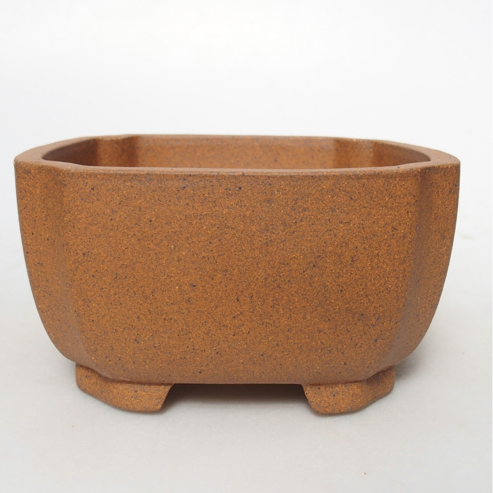 Kom 13 x 13 x 7 cm bruin