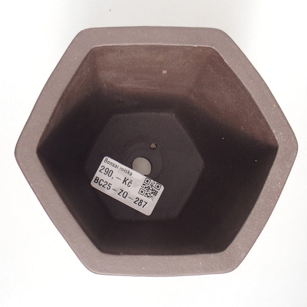 Kom 12 x 11 x 11,5 cm bruin